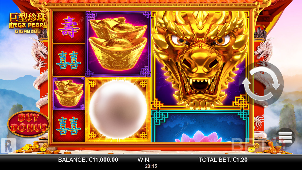 Огляд Megapearl Gigablox від BETO Slots