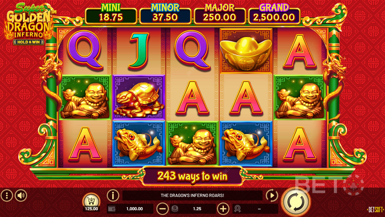 Super Golden Dragon Inferno  Грати Безкоштовно