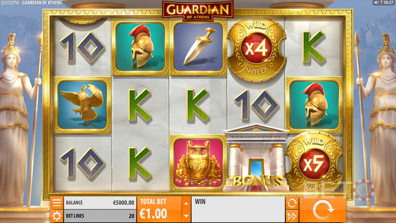 Огляд Guardian of Athens від BETO Slots
