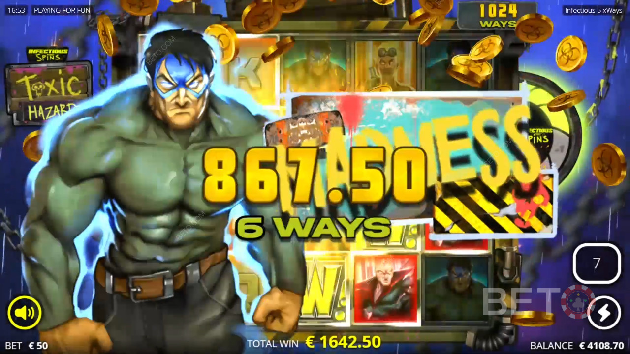 Огляд Infectious 5 від BETO Slots