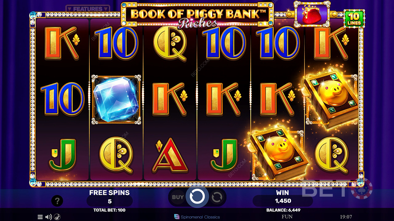 Book Of Piggy Bank - огляд багатства від BETO Slots