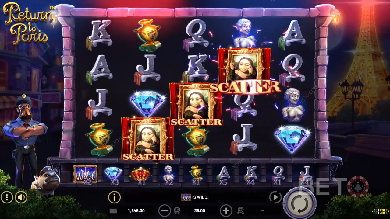 Повернення до Парижа Огляд від BETO Slots