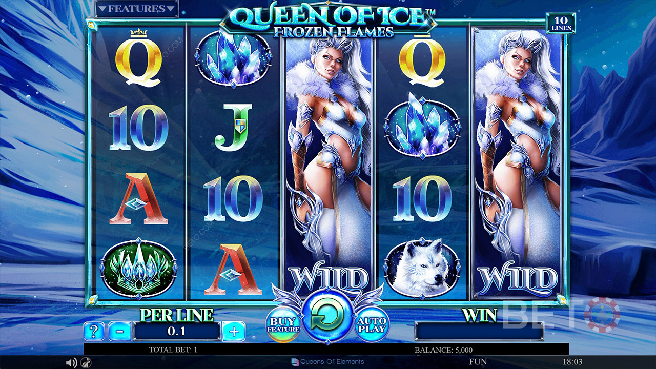 Queen of Ice Frozen Flames  Грати Безкоштовно