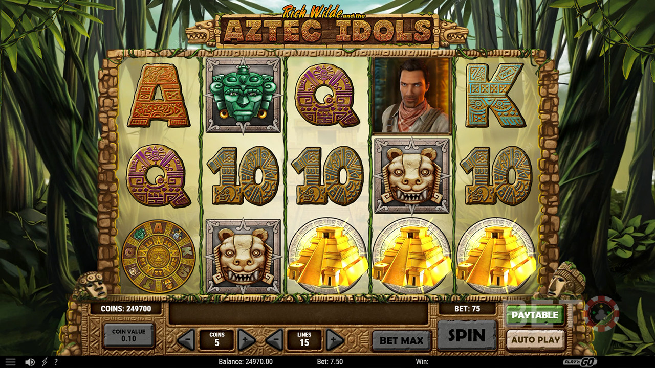 Огляд Aztec Idols від BETO Slots