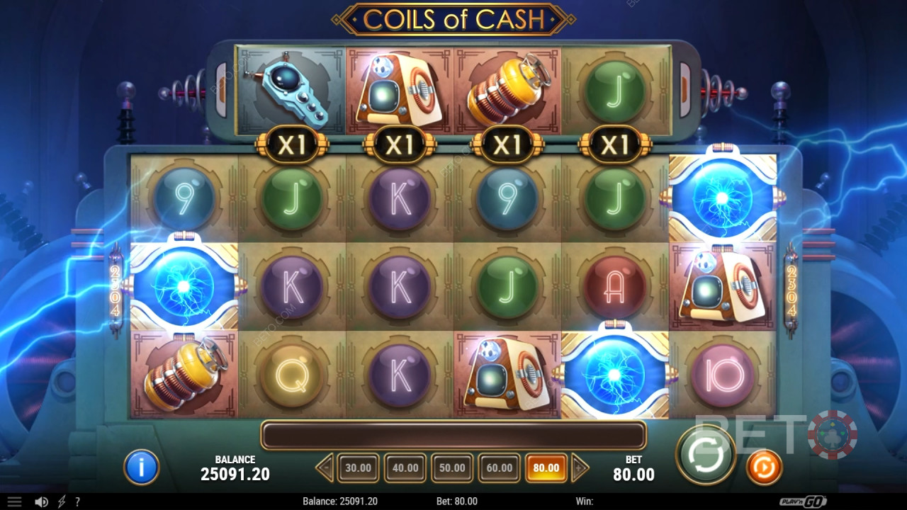 Огляд котушок з грошима від BETO Slots