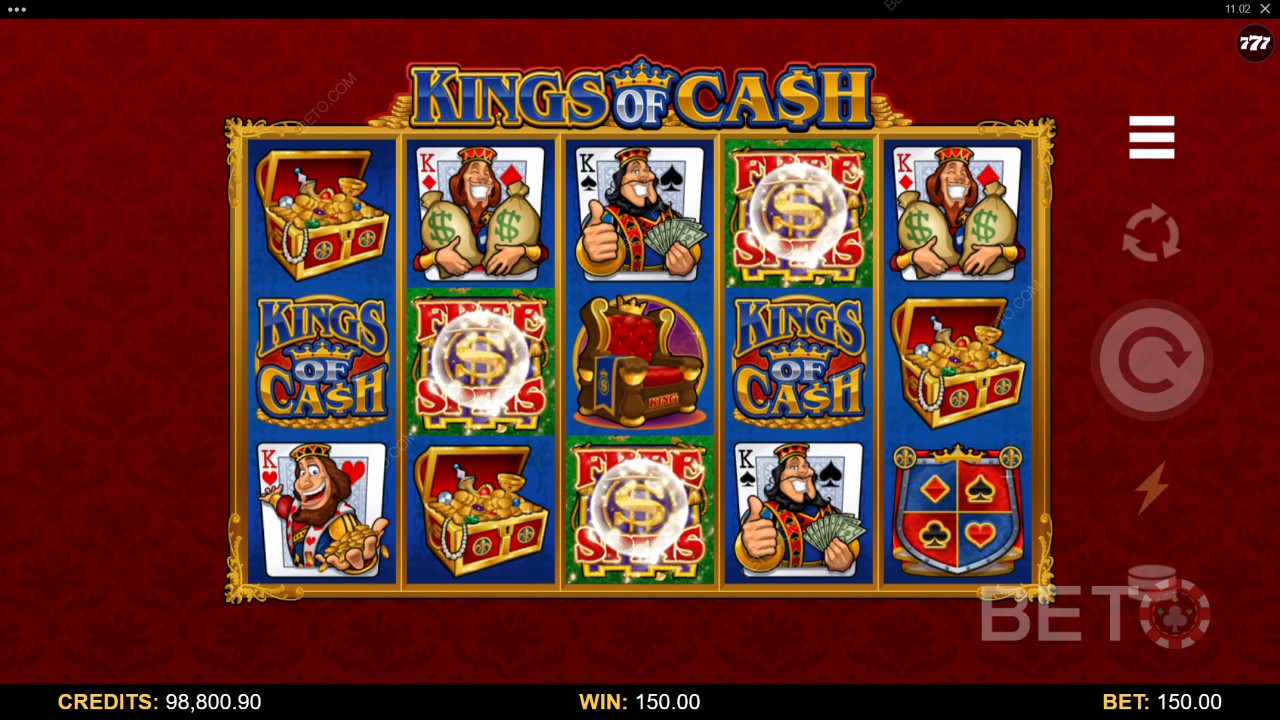 Огляд Kings of Cash від BETO Slots