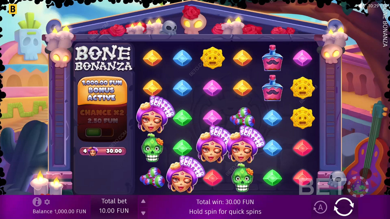 Огляд Bone Bonanza від BETO Slots