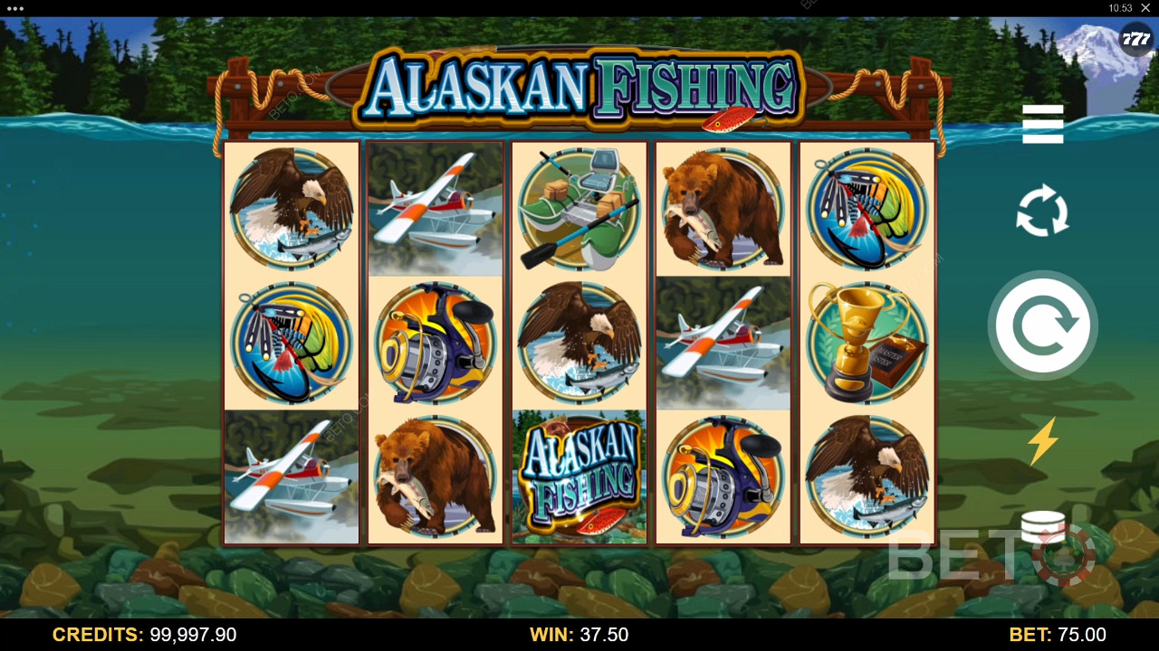 Ігровий автомат Alaskan Fishing - це унікальна рибальська пригода