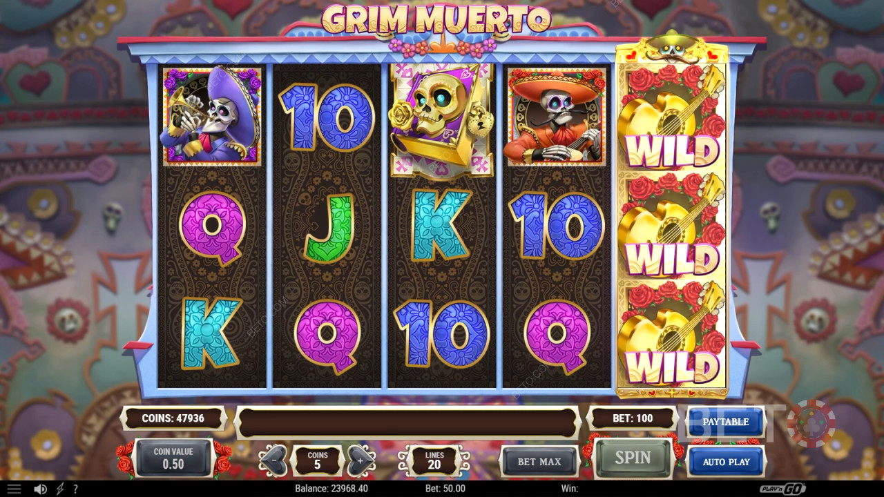 Огляд Grim Muerto від BETO Slots