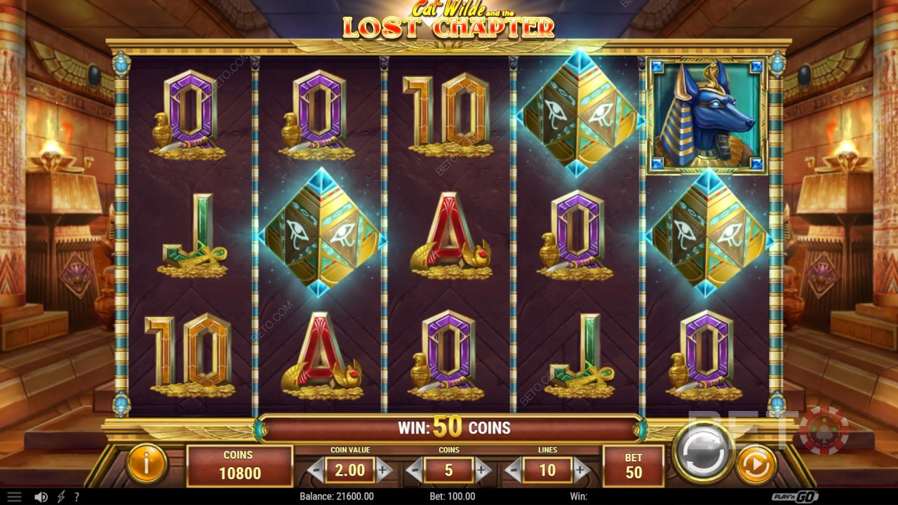 Огляд "Кіт Уайльд і загублена глава" від BETO Slots