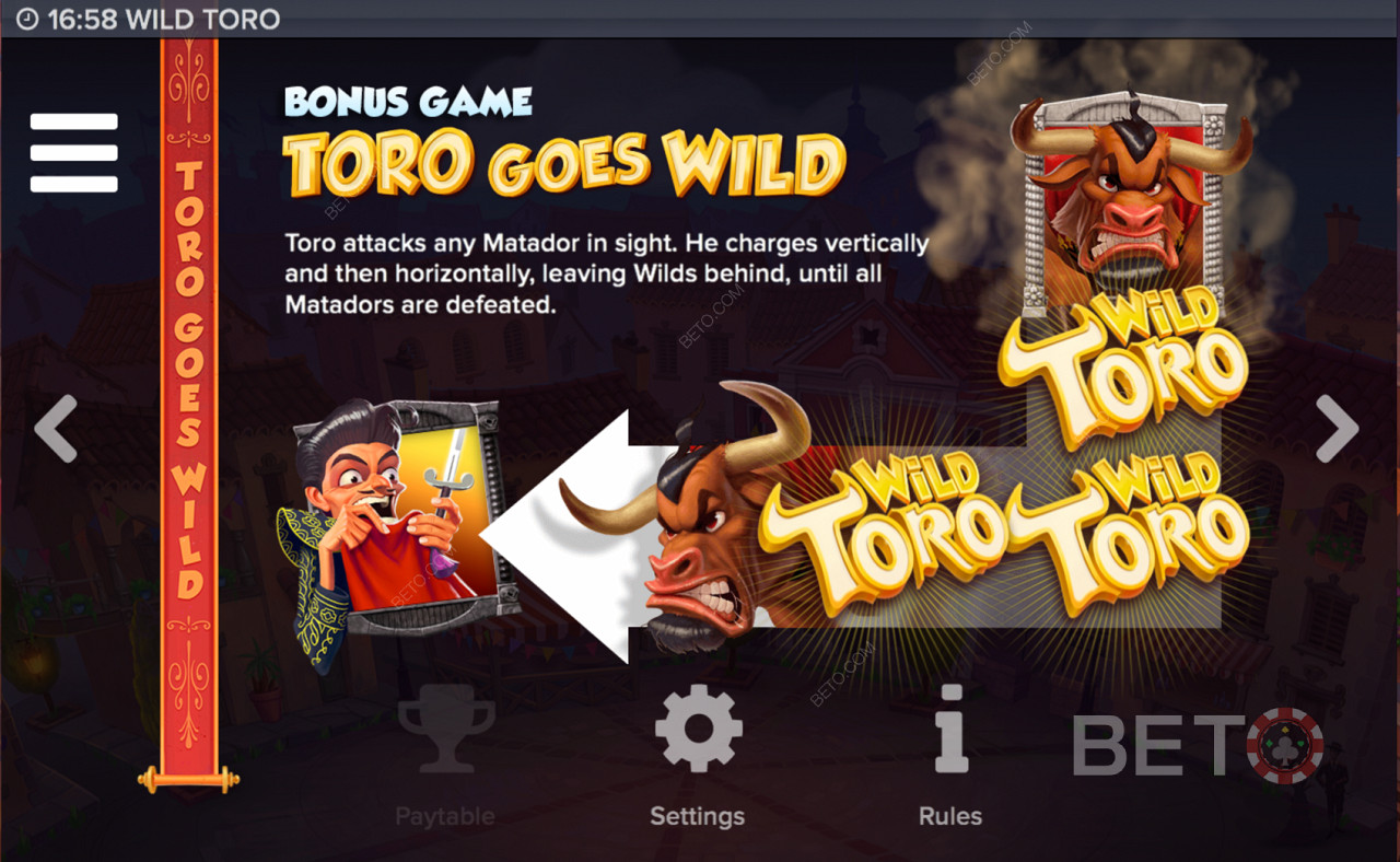 Особливості слоту Wild Toro