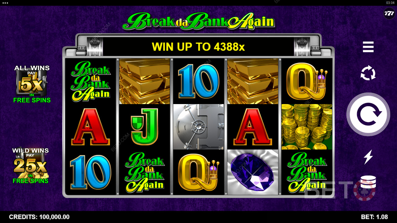 Break da Bank Again Грати Безкоштовно