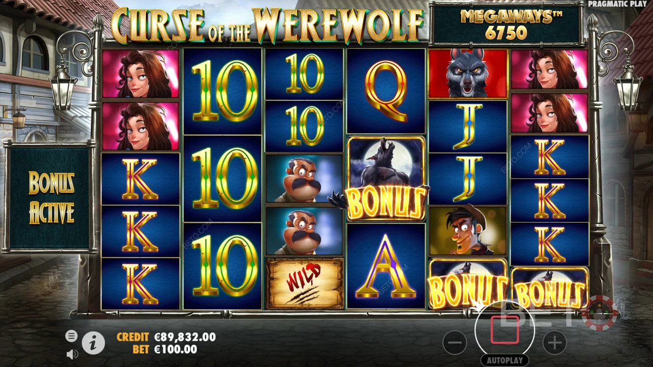 Огляд ігрового автомата Curse of the Werewolf Megaways від BETO Slots