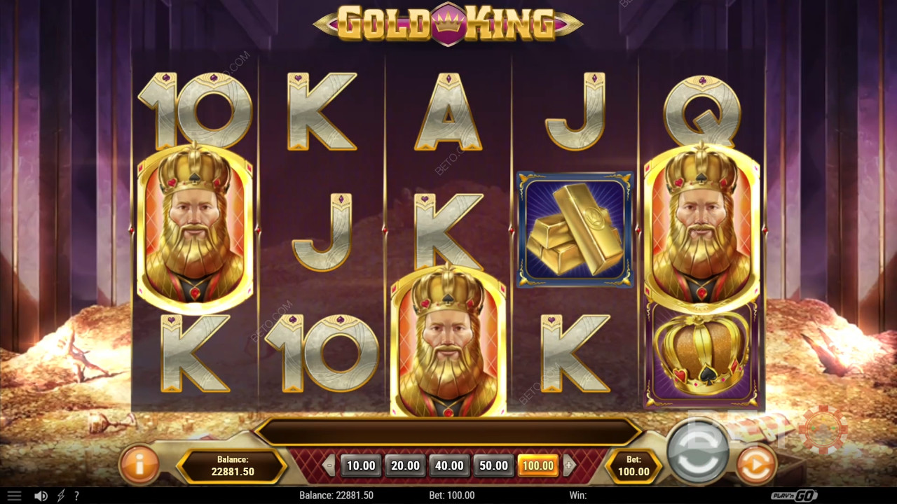 Огляд Gold King від BETO Slots