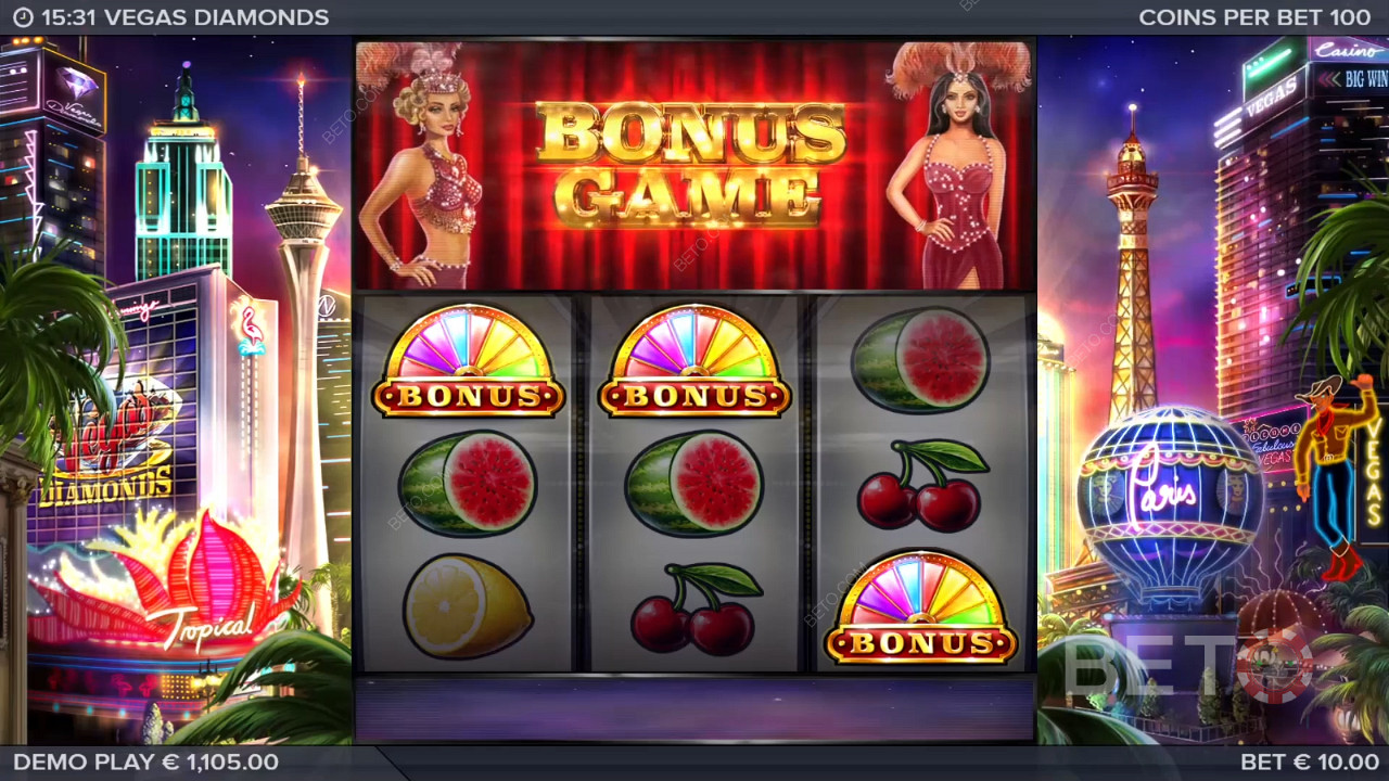 Vegas Diamonds Грати Безкоштовно