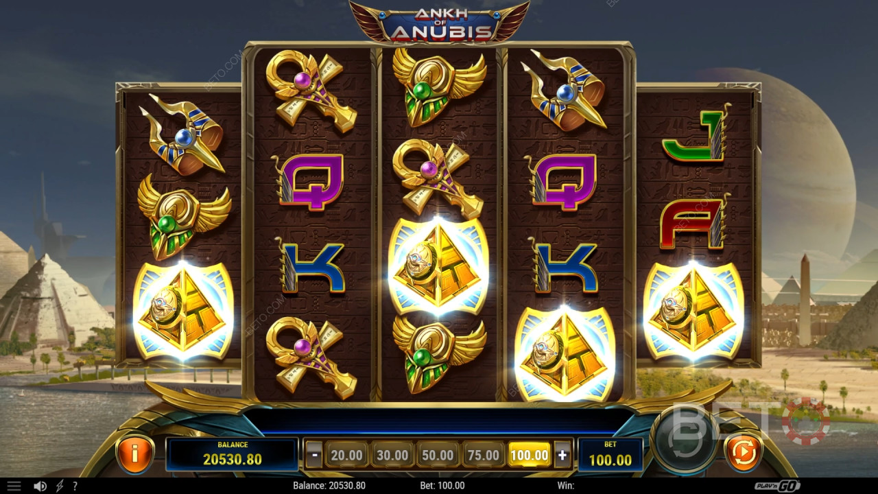 Огляд Ankh of Anubis від BETO Slots