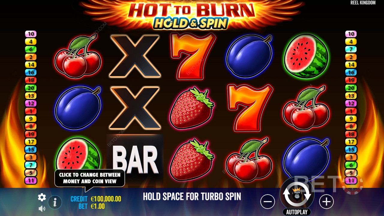 Hot To Burn Hold And Spin Грати Безкоштовно