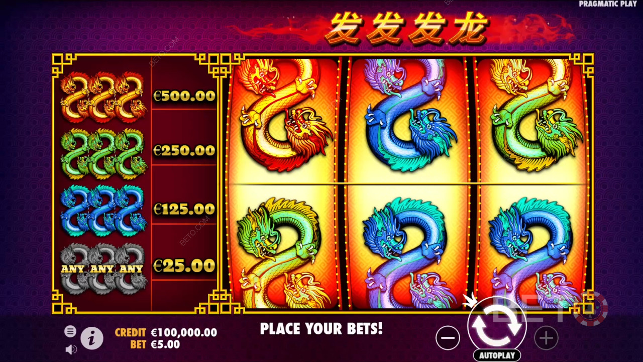 Вердикт для ігрового автомата 888 Dragons Online