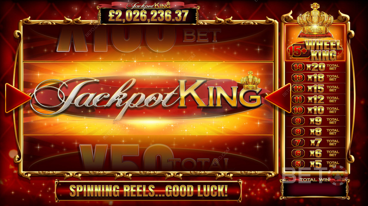 Функція Wheel King у грі Fishing Frenzy Jackpot King