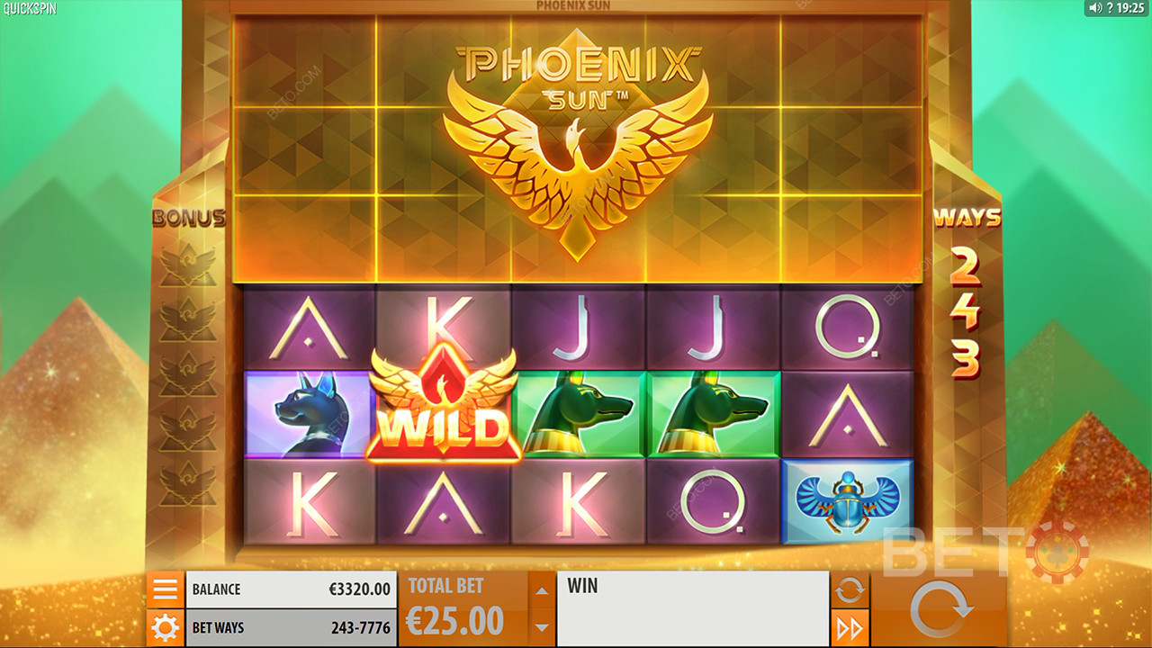 Огляд Phoenix Sun від BETO Slots