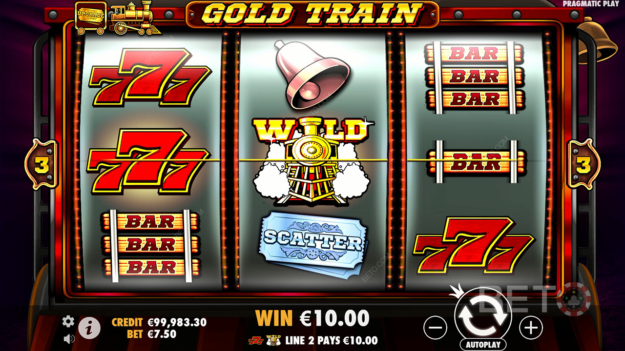Огляд золотого поїзда від BETO Slots