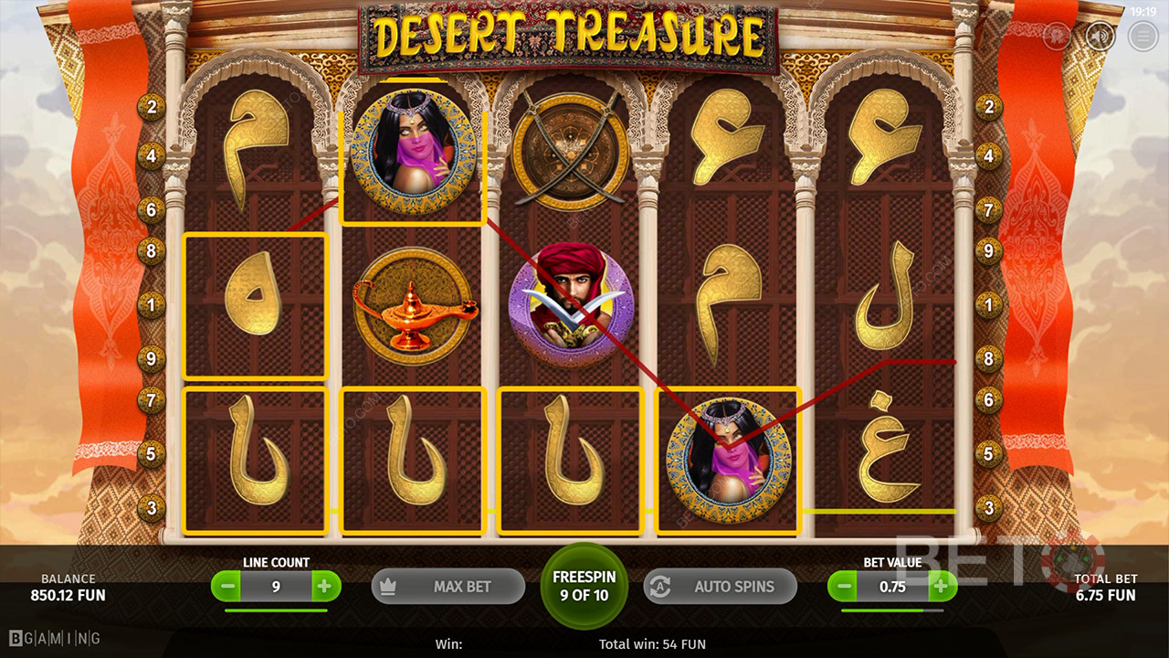 Огляд Desert Treasure від BETO Slots