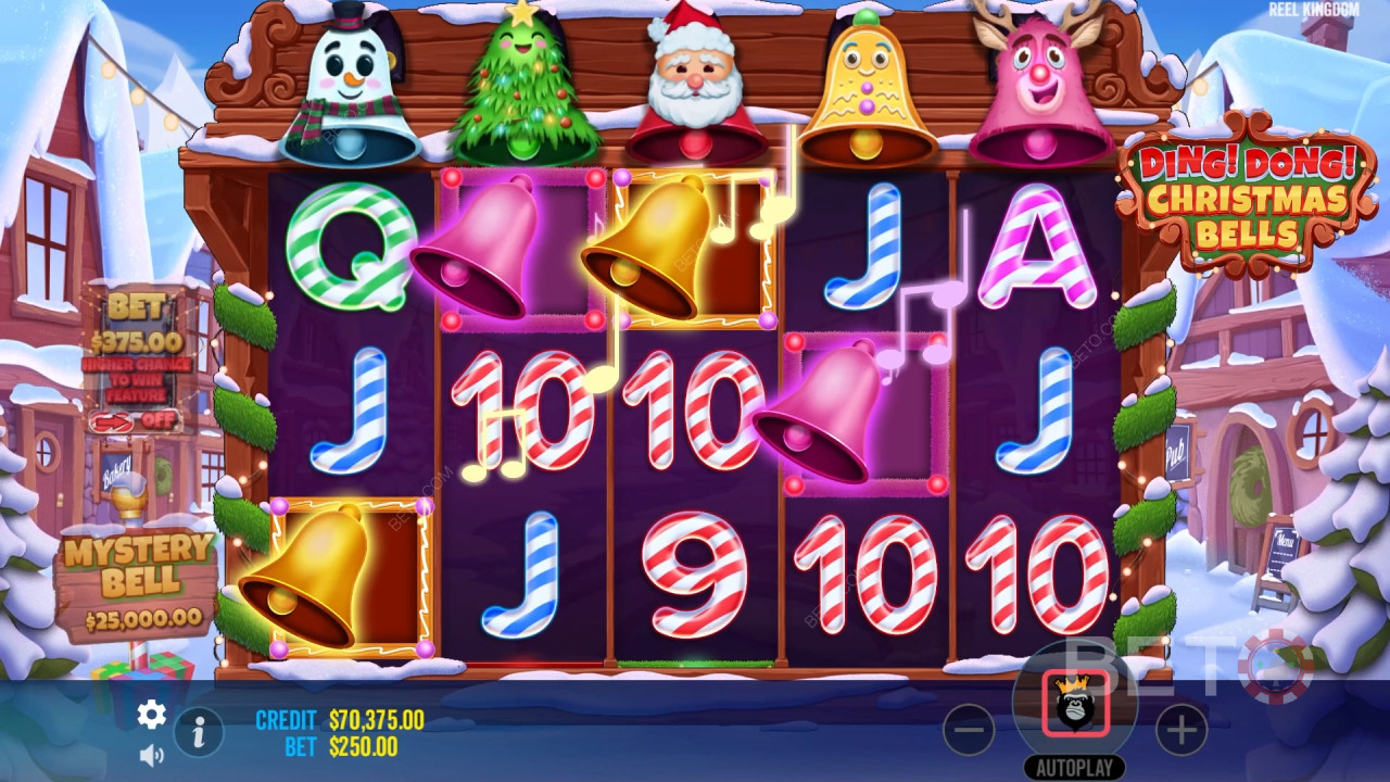 Огляд Ding Dong Christmas Bells від BETO Slots