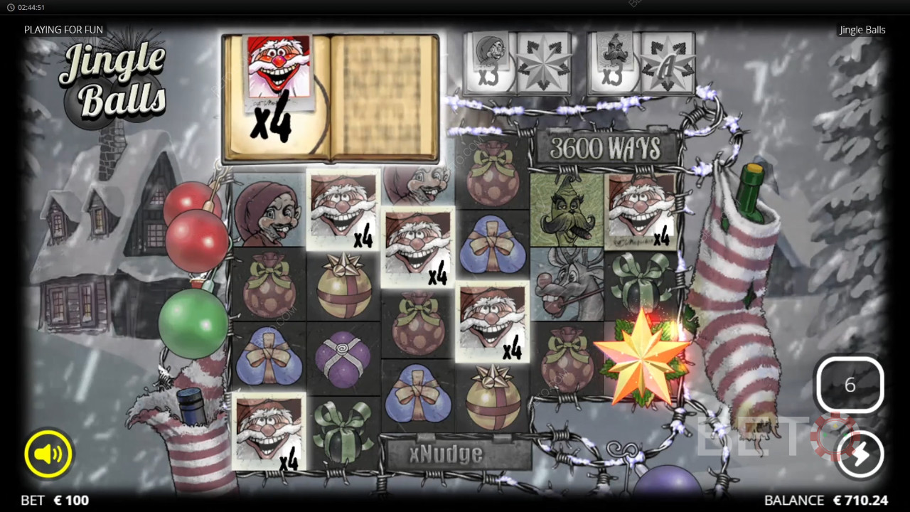 Огляд Jingle Balls від BETO Slots