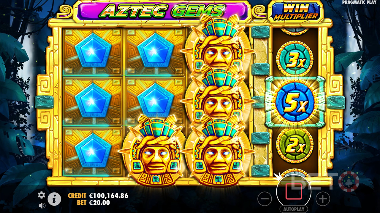 Огляд Aztec Gems від BETO Slots