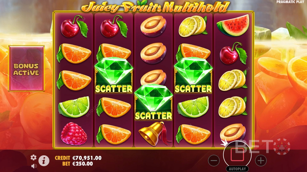 Огляд мультислоту Juicy Fruits від BETO Slots