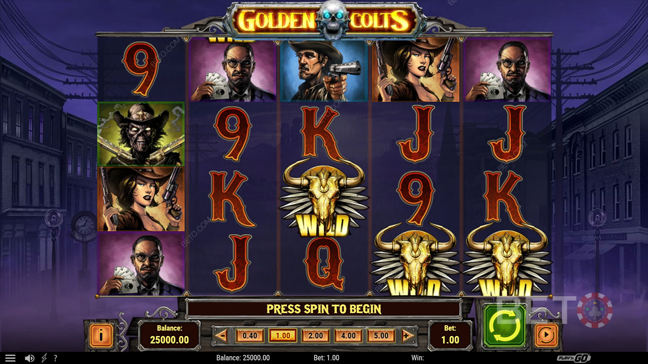 Огляд Golden Colts від BETO Slots