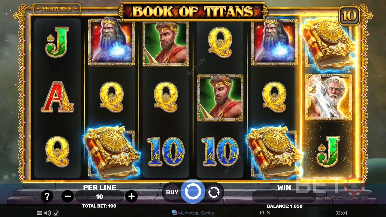 Огляд Book of Titans від BETO Slots