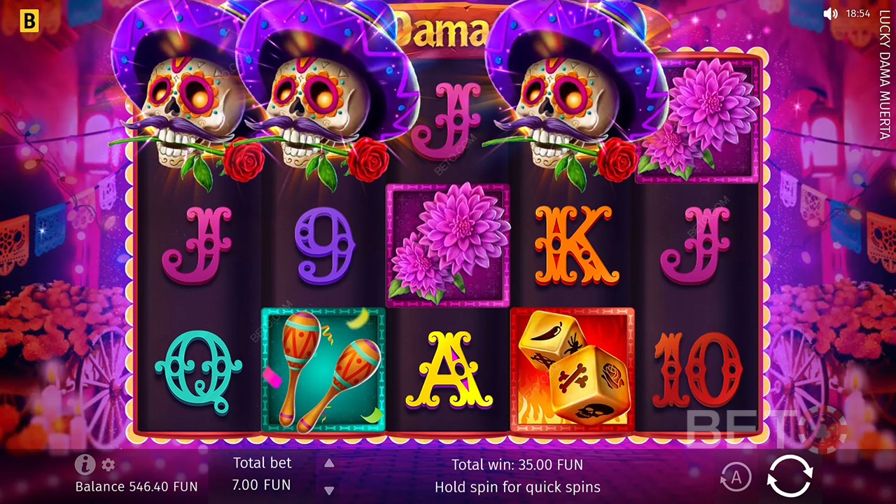 Огляд Lucky Dama Muerta від BETO Slots