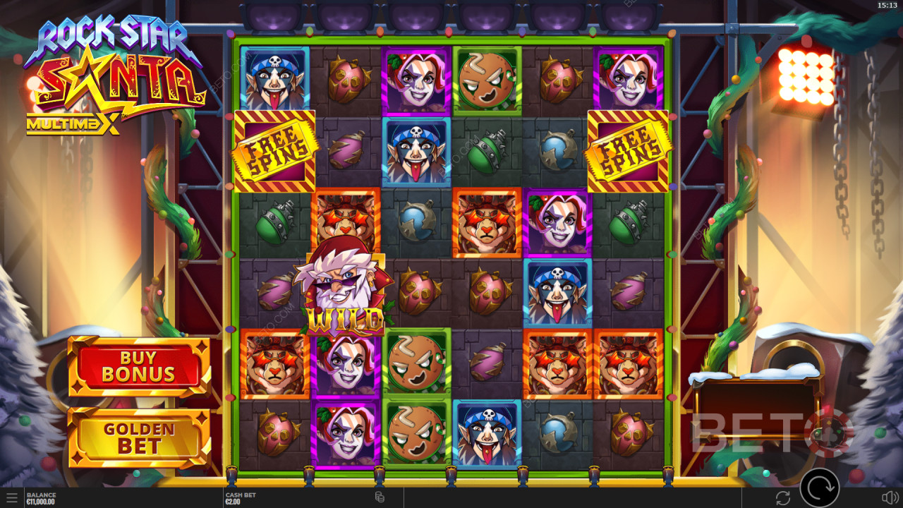 Огляд Rock Star Santa MultiMax від BETO Slots