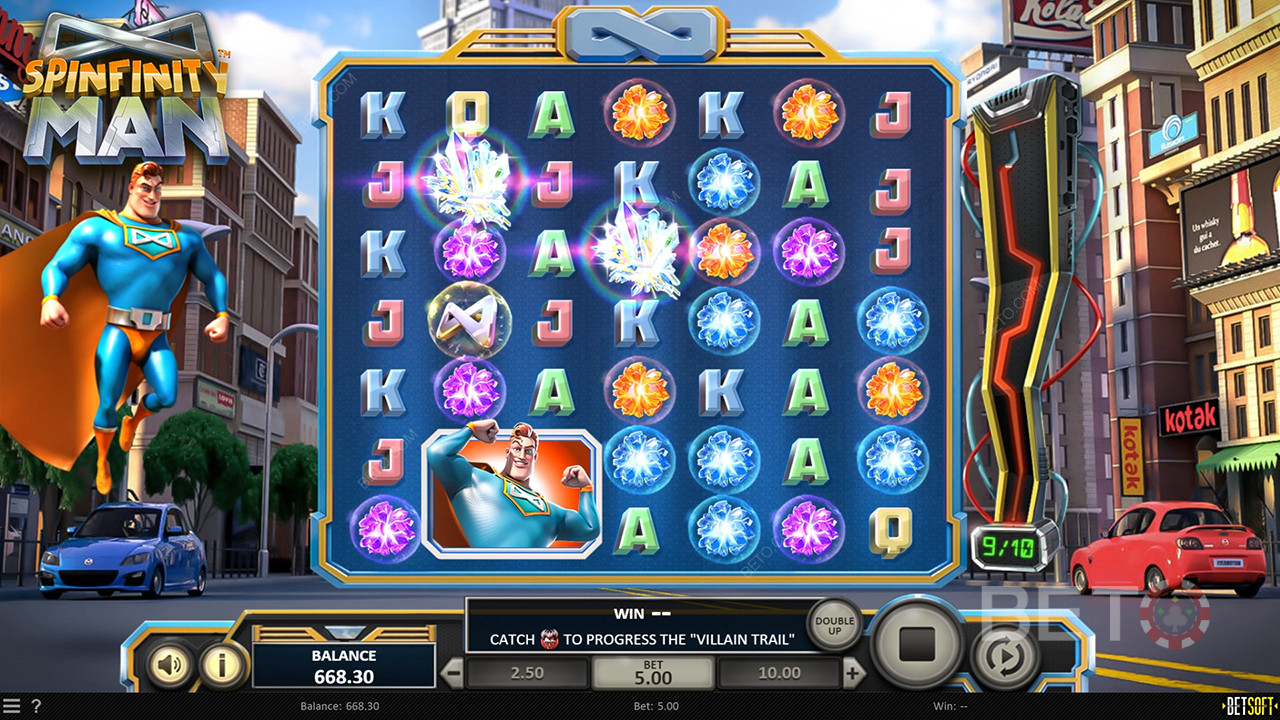 Огляд Spinfinity Man від BETO Slots