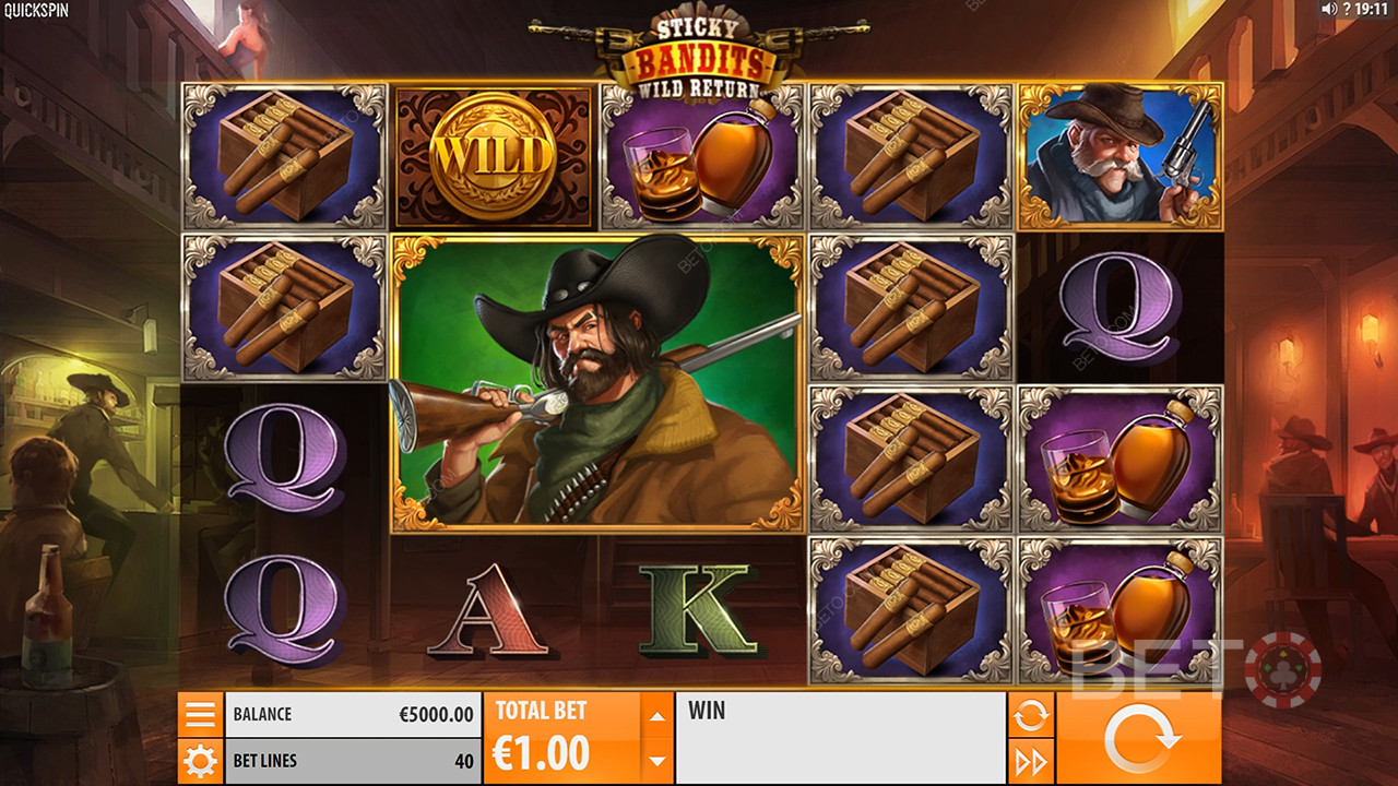 Sticky Bandits: Огляд дикого повернення від BETO Slots