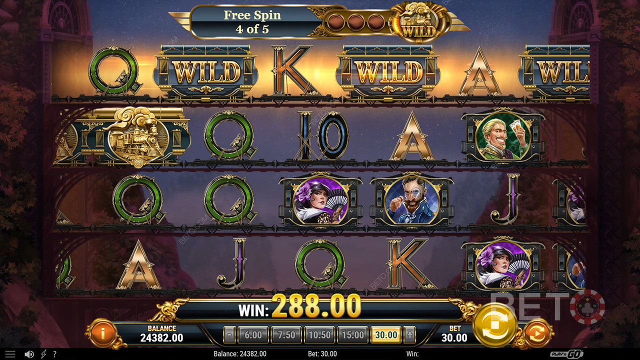 Огляд Wild Rails від BETO Slots