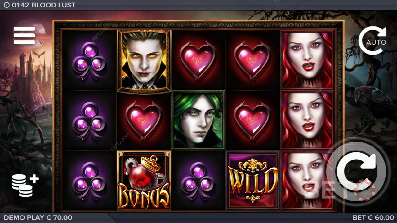Огляд Blood Lust від BETO Slots