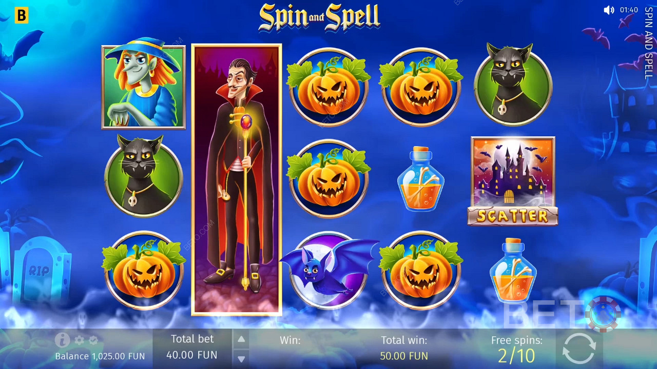 Spin and Spell Грати Безкоштовно