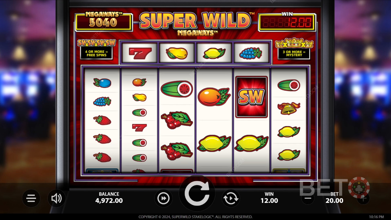 Огляд Super Wild Megaways від BETO Slots