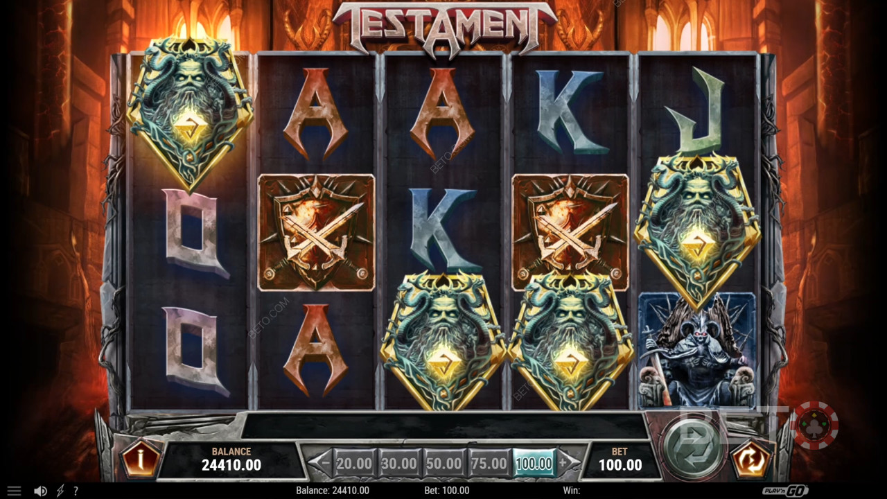 Огляд Testament від BETO Slots