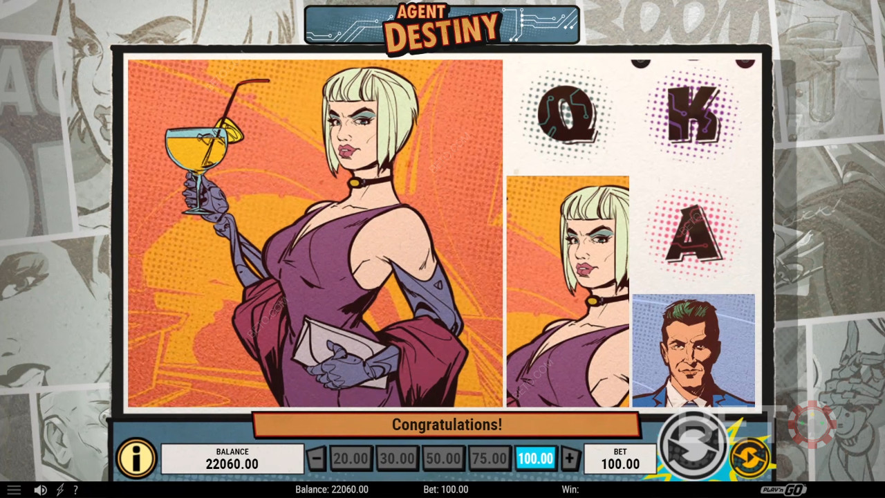 Огляд Agent Destiny від BETO Slots