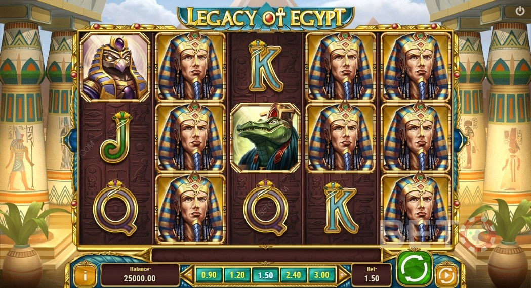 Високооплачувані символи в Legacy Of Egypt