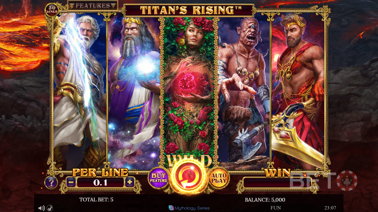Огляд Titan Rising від BETO Slots