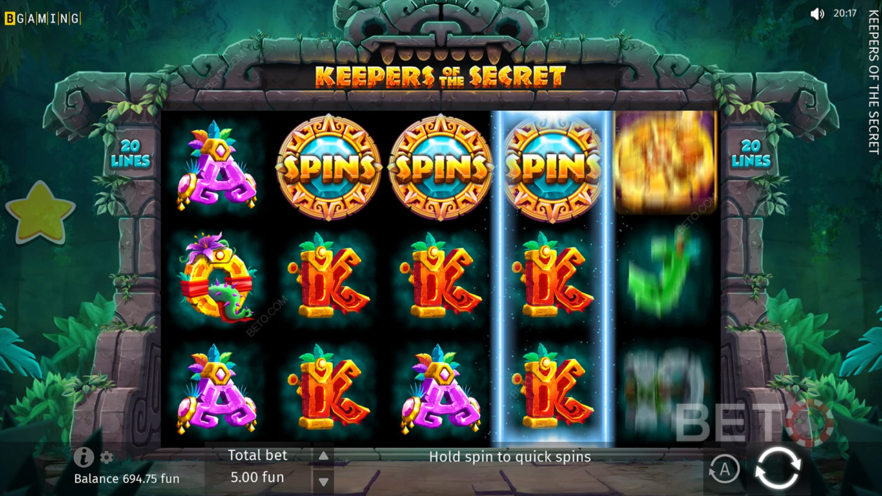 Огляд Keepers of the Secret від BETO Slots