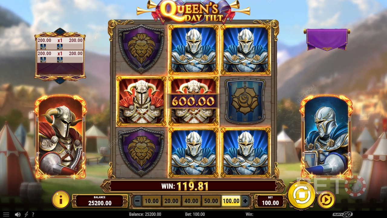 Огляд нахилу Queen