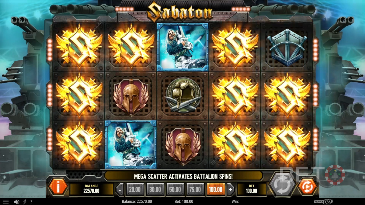 Огляд Sabaton від BETO Slots