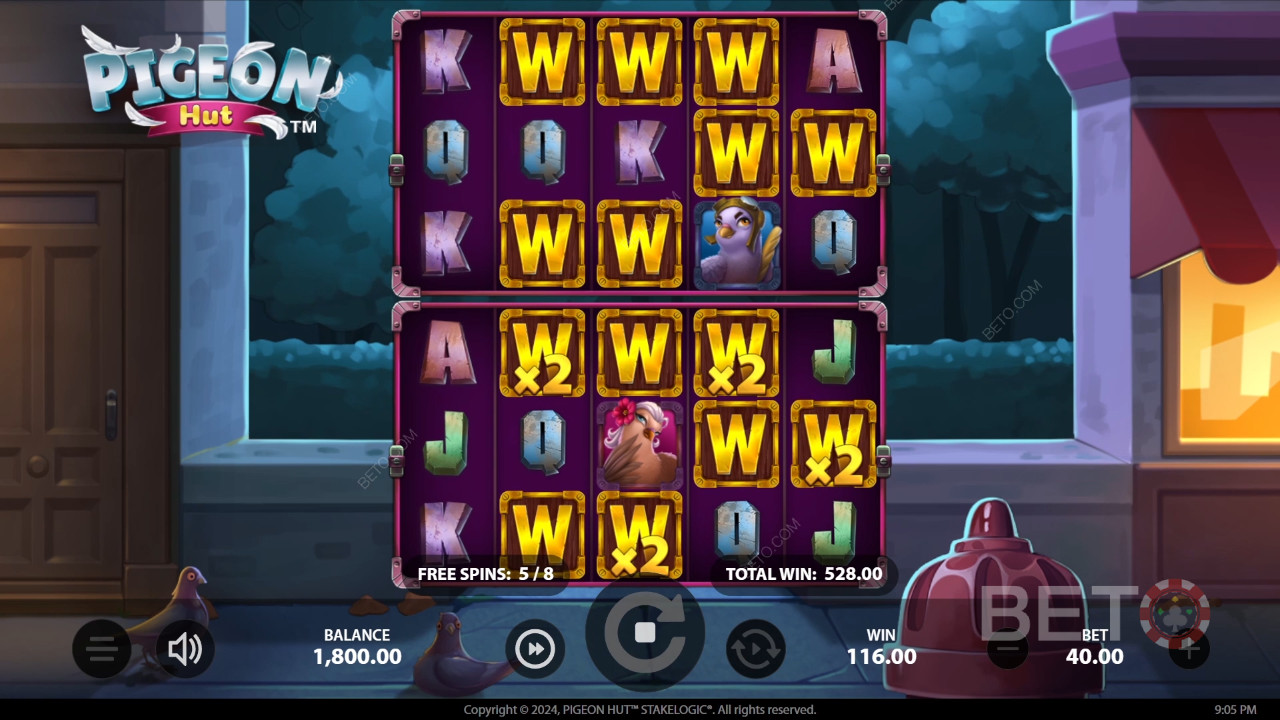 Огляд Pigeon Hut від BETO Slots