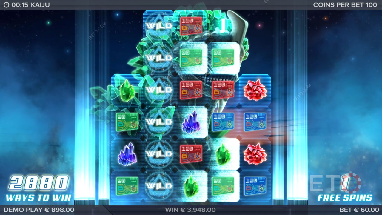 Огляд Kaiju від BETO Slots