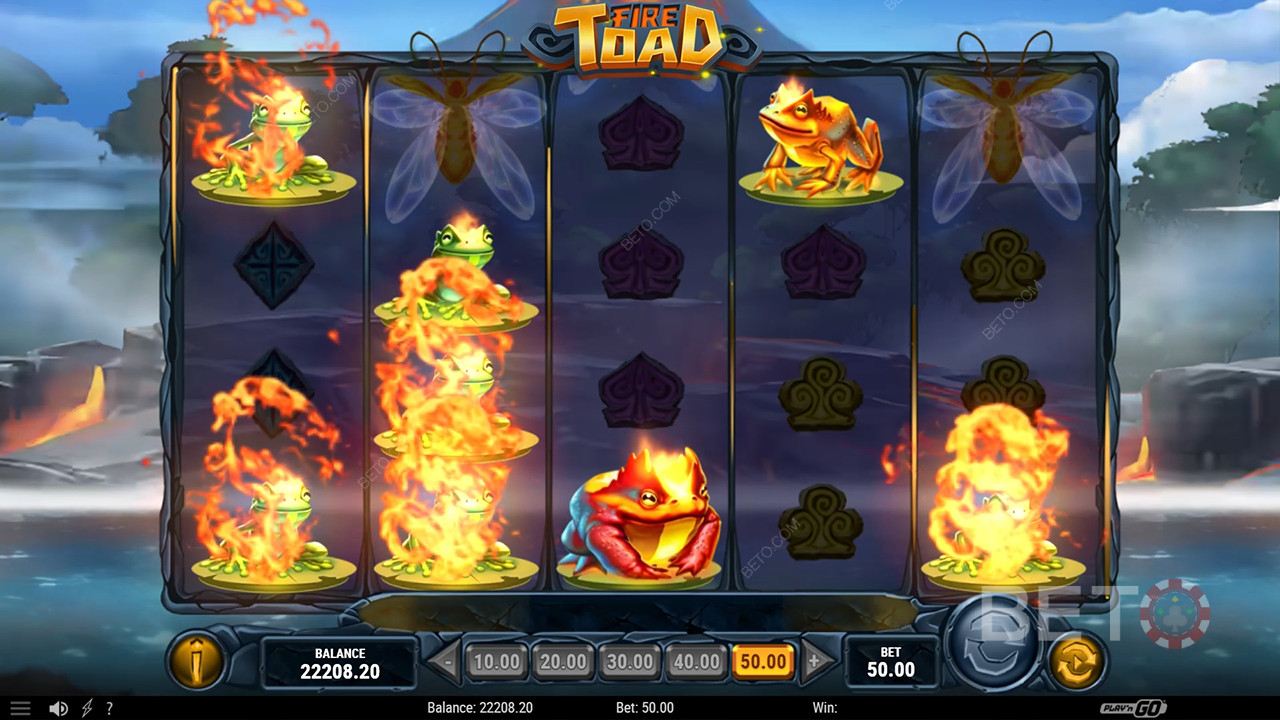 Огляд Fire Toad від BETO Slots